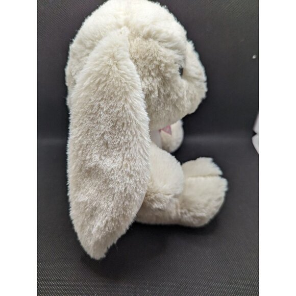 Inter American products bunny rabbit plush white pink 8: stuffed animal - Picture 4 of 8